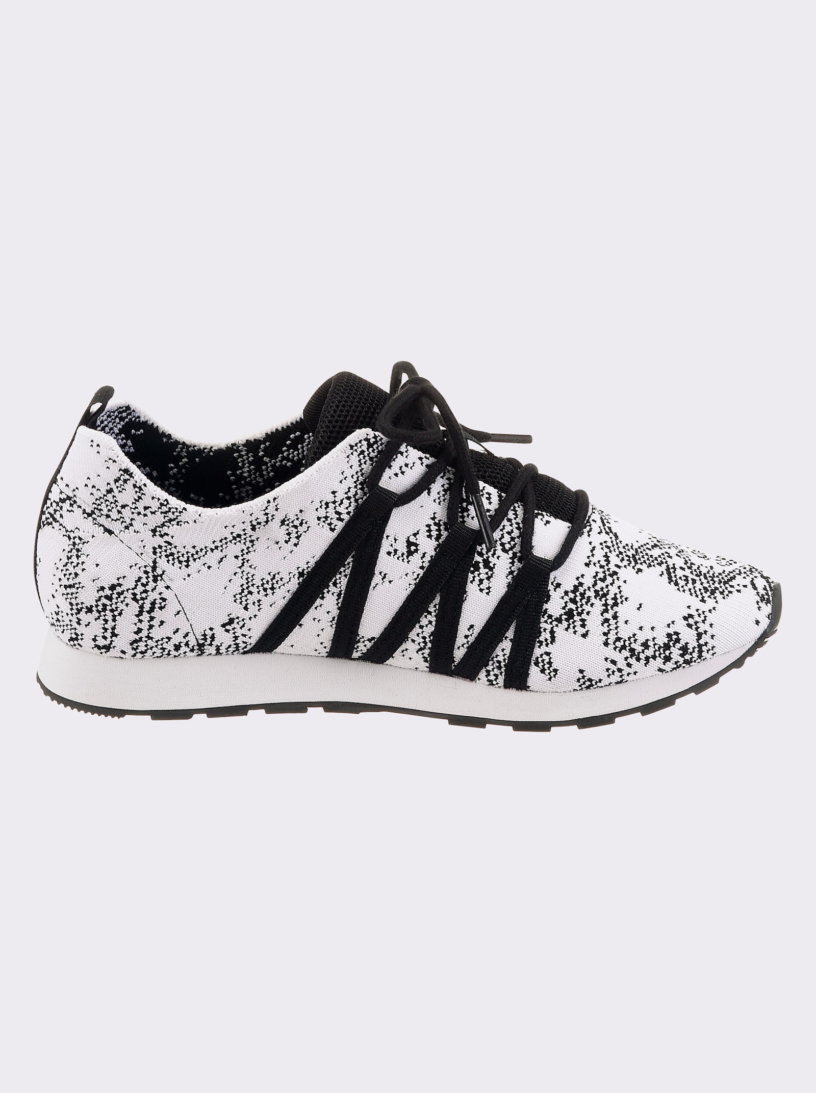 heine Schnürer - weiß-schwarz