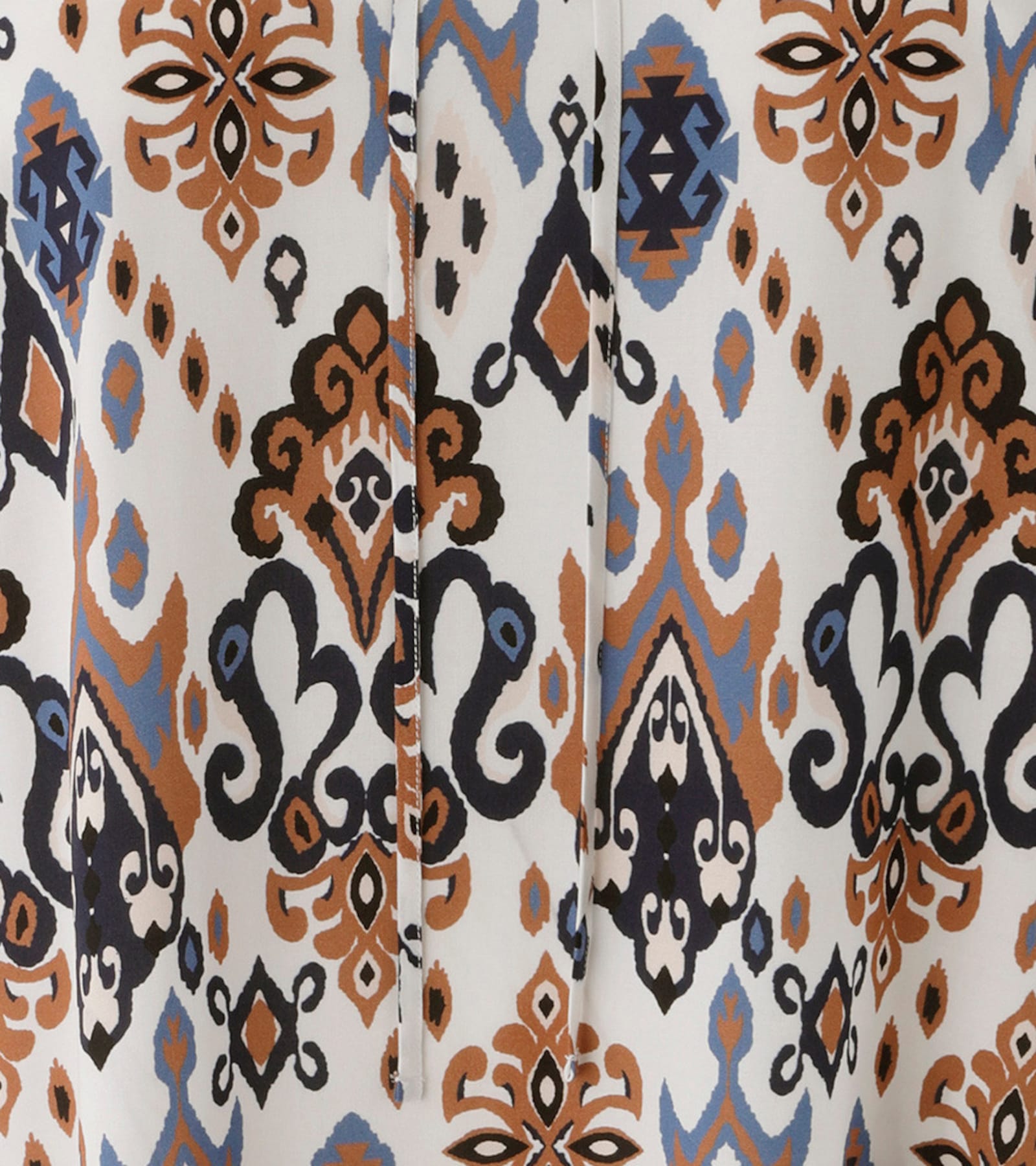 Aniston PLUS Schlupfbluse - weiß-blau-hellblau-braun-schwarz