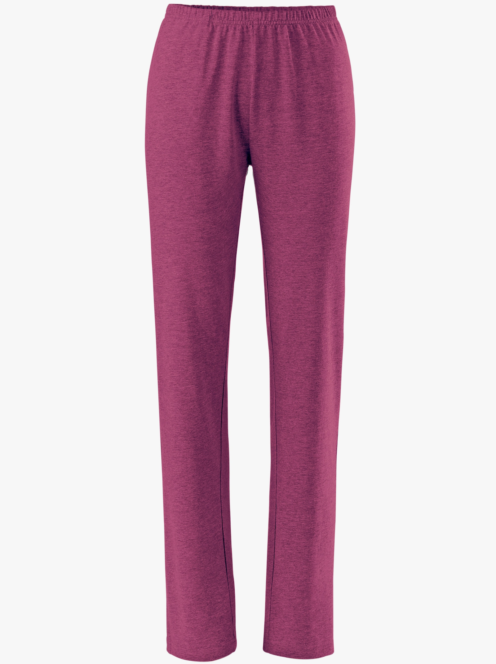 Freizeithose mit Rundum-Dehnbund - beere + marine