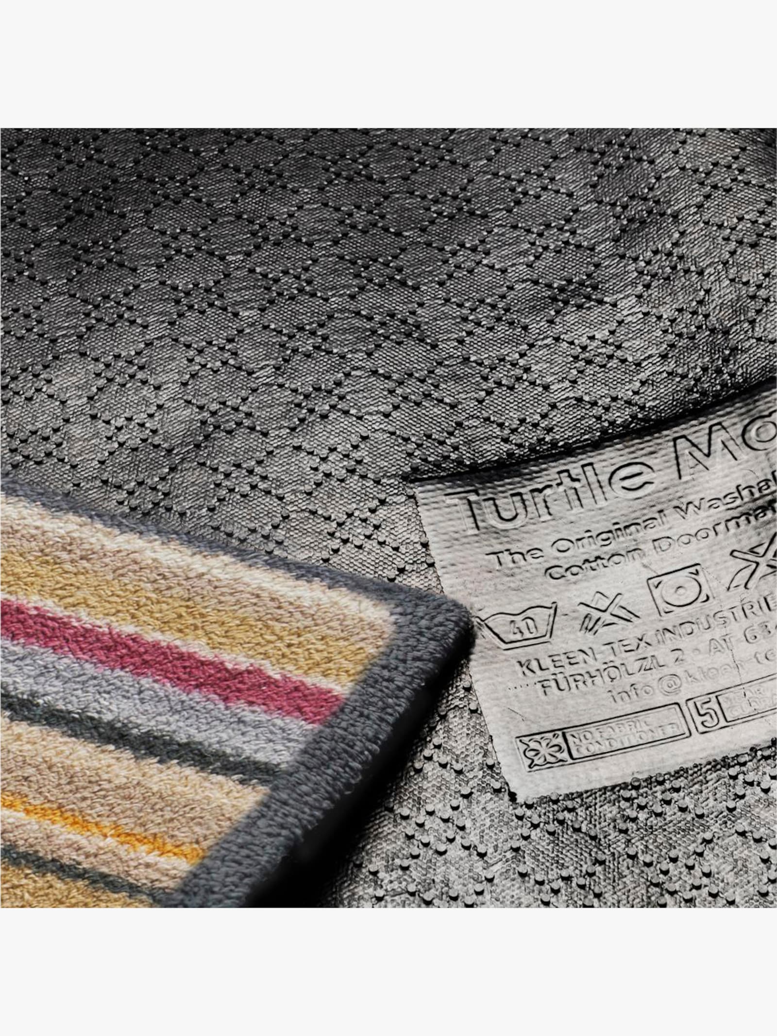 Turtle Mat Fußmatte - beige-bunt