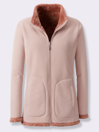 Wendejacke mit Wende-Funktion - puder-rosenholz