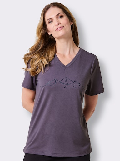 Catamaran Sports Funktionsshirt mit Seitenschlitzen - feige