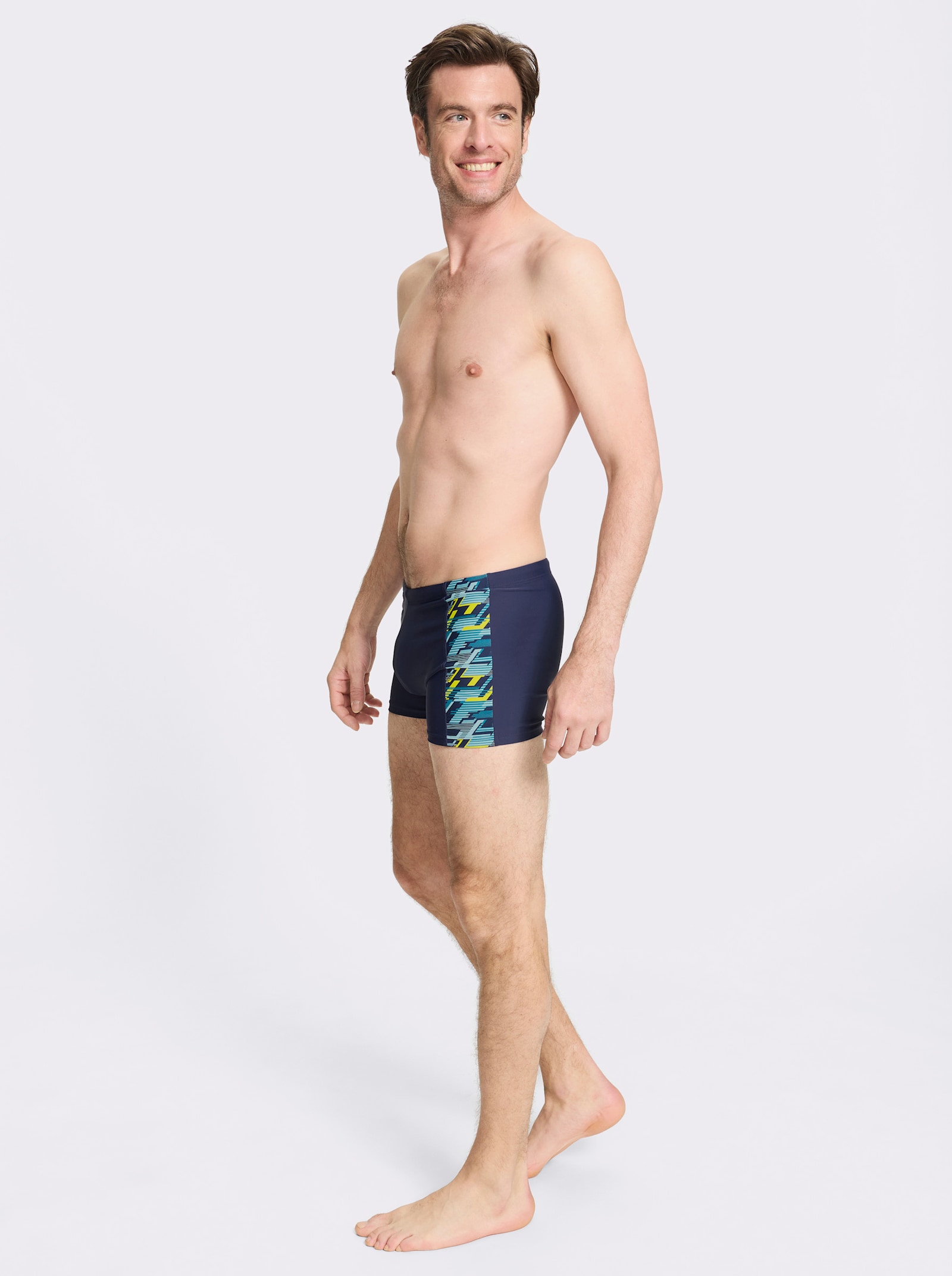 Badehose mit einer Innentasche - marine