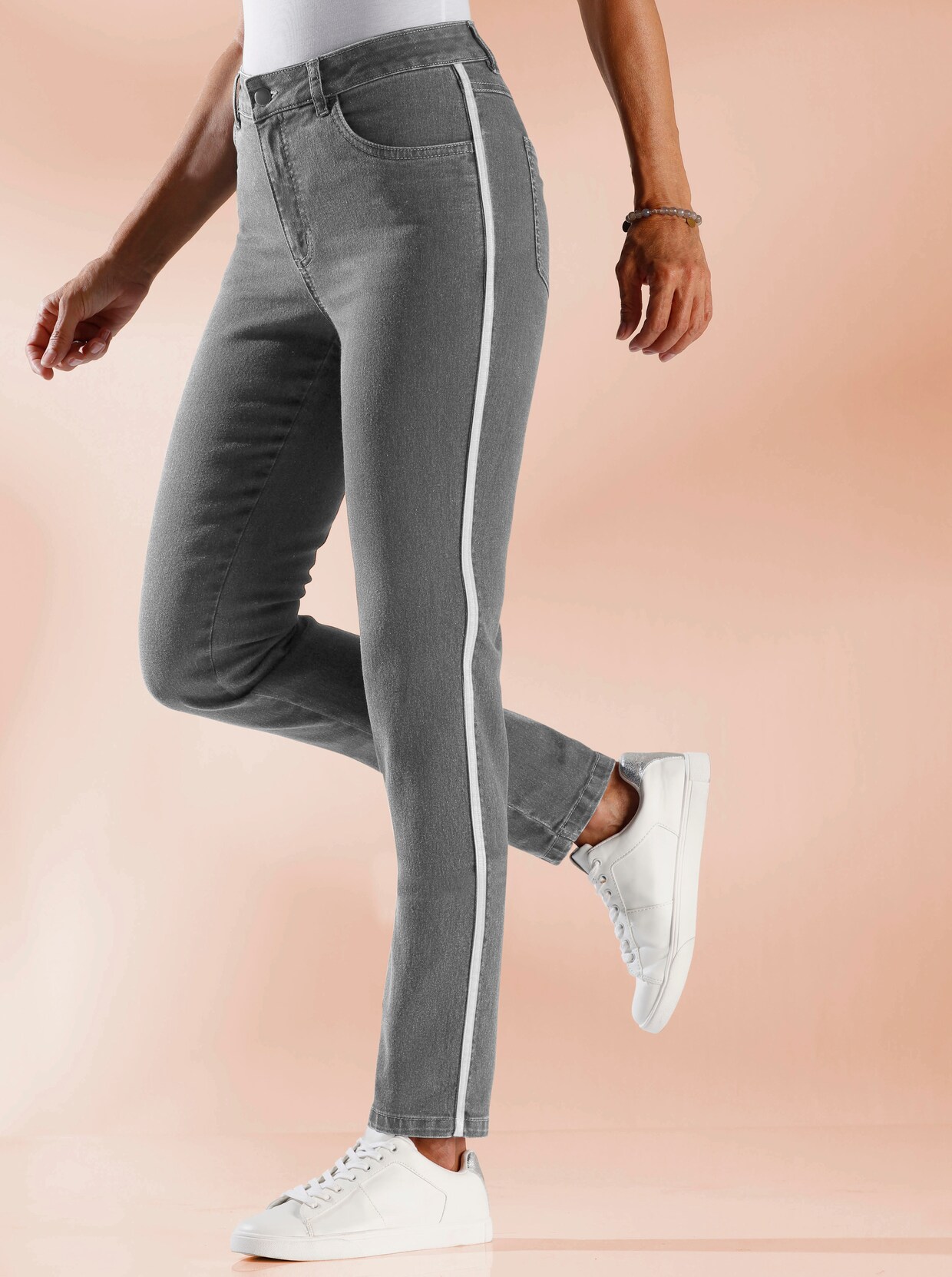 5-ficks jeans - grey-denim