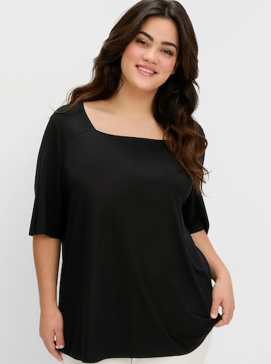 sheego T-shirt - noir