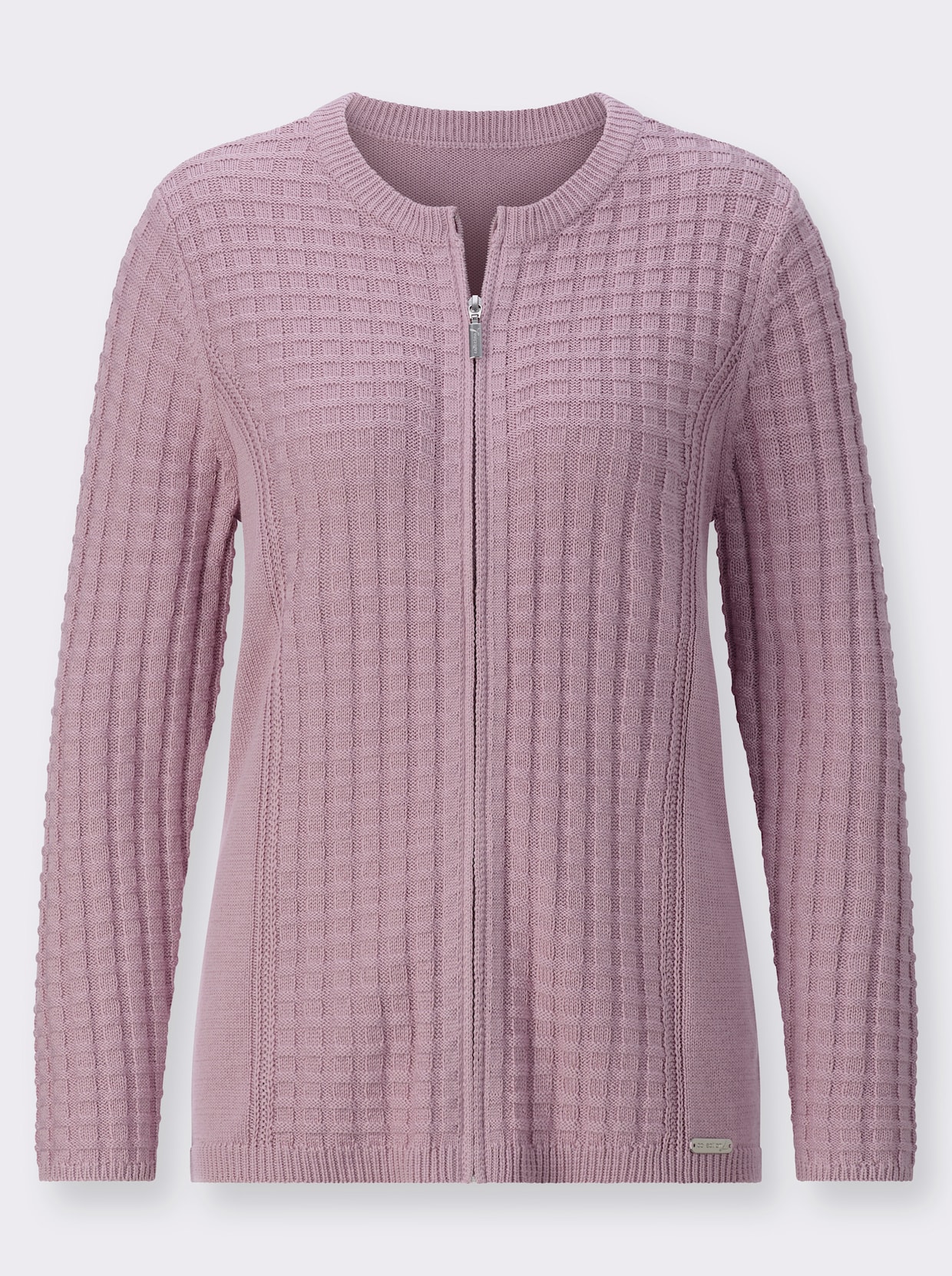 Strickjacke - mauve