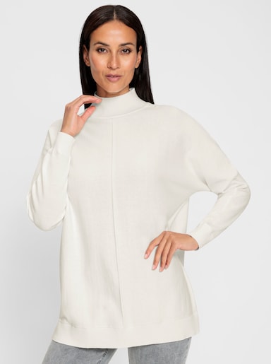 heine Stehkragenpullover - ecru