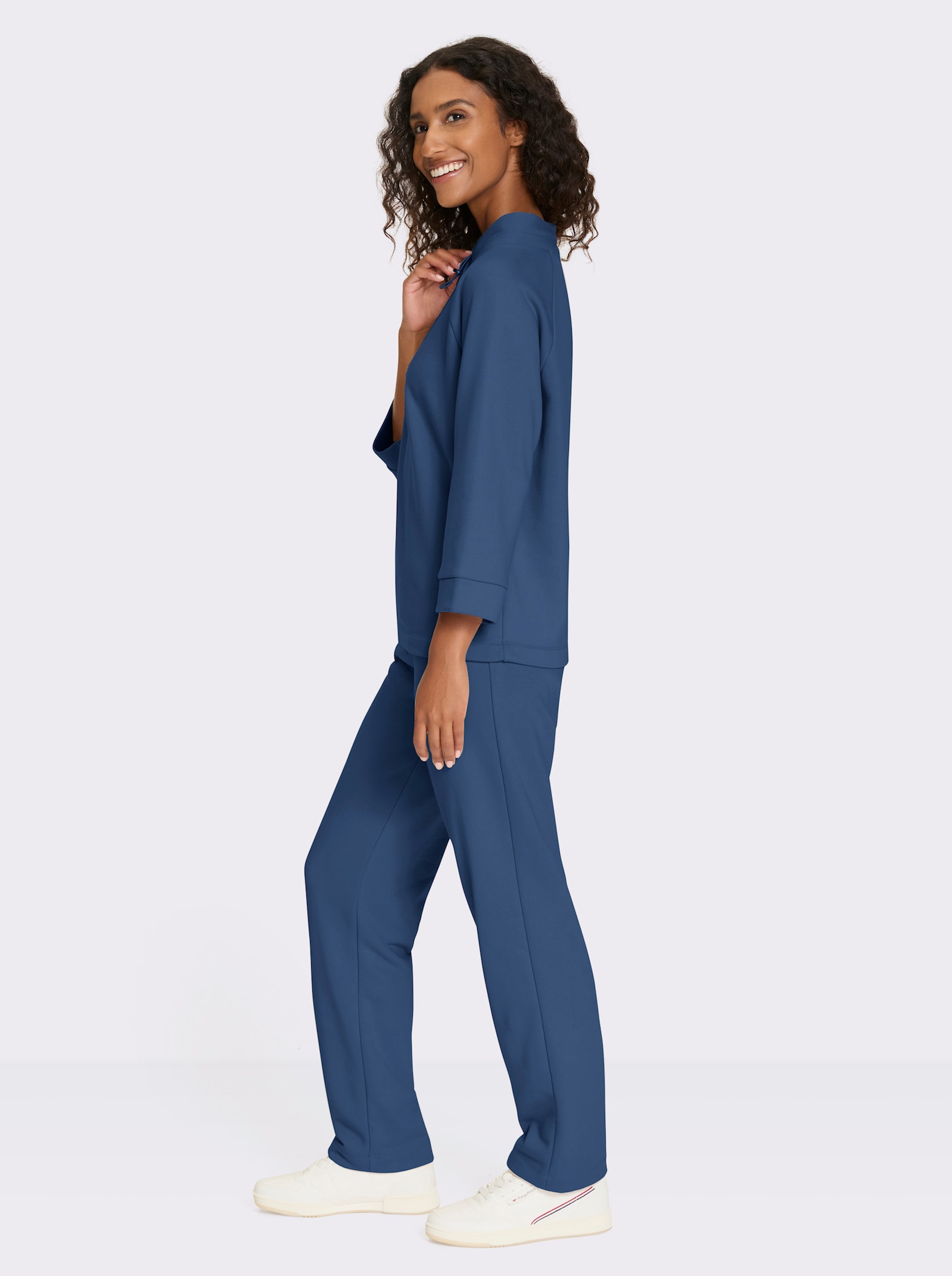 heine Anzug aus Sweatware - jeansblau