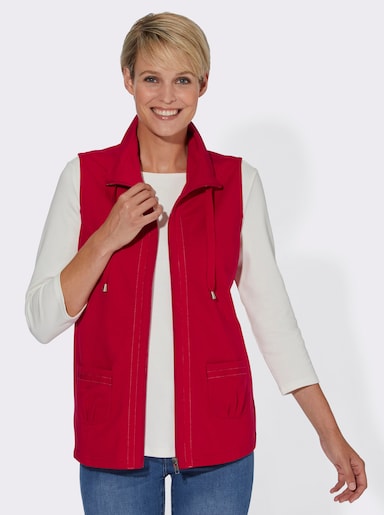 Shirtvest - rood