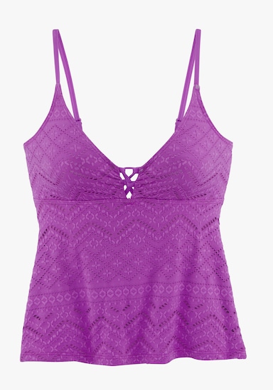 LASCANA Tankini-Top - lila