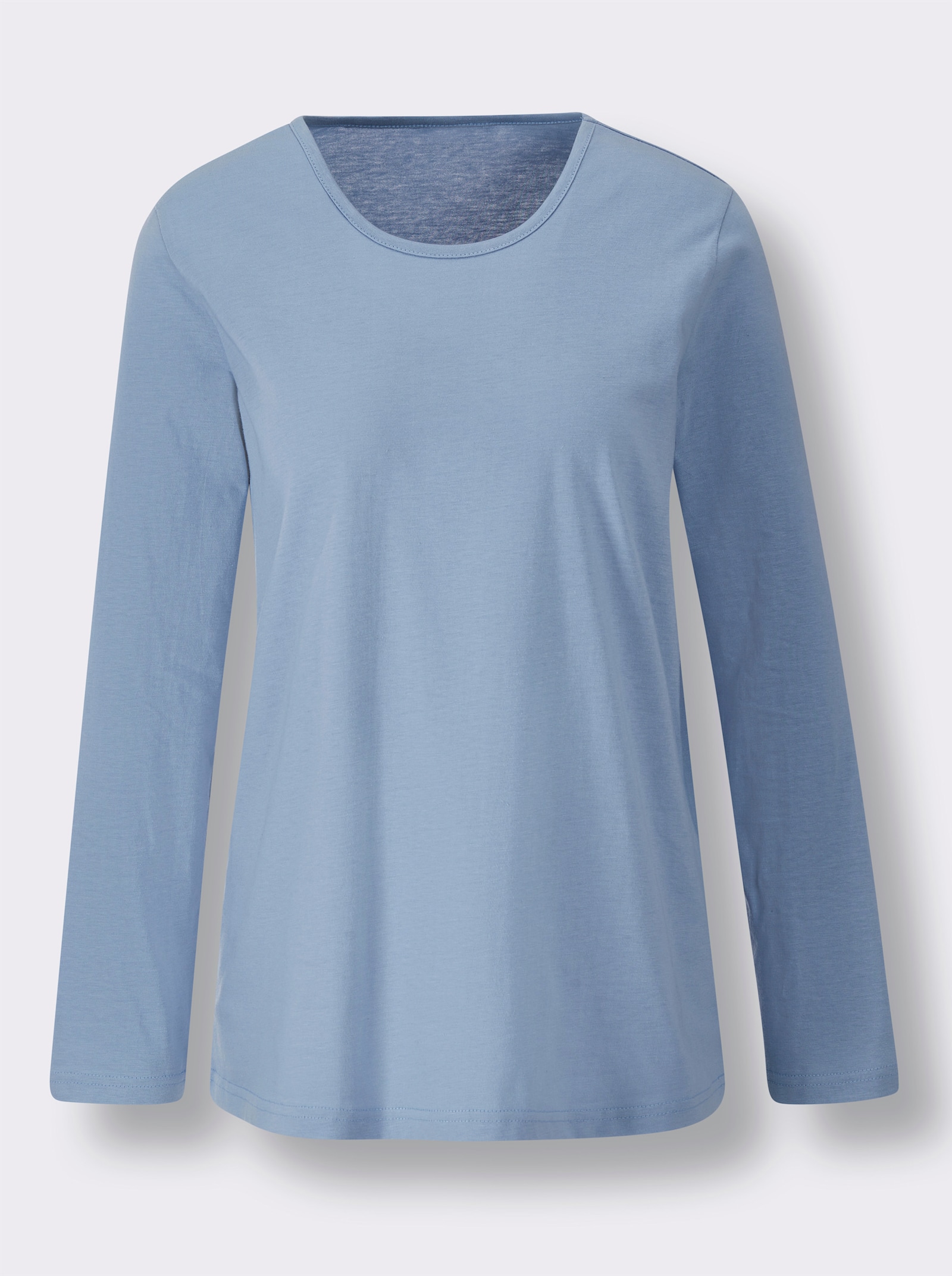 wäschepur Pyžama s kostkovanými kalhotami - hortenziová-potisk + modrá-potisk