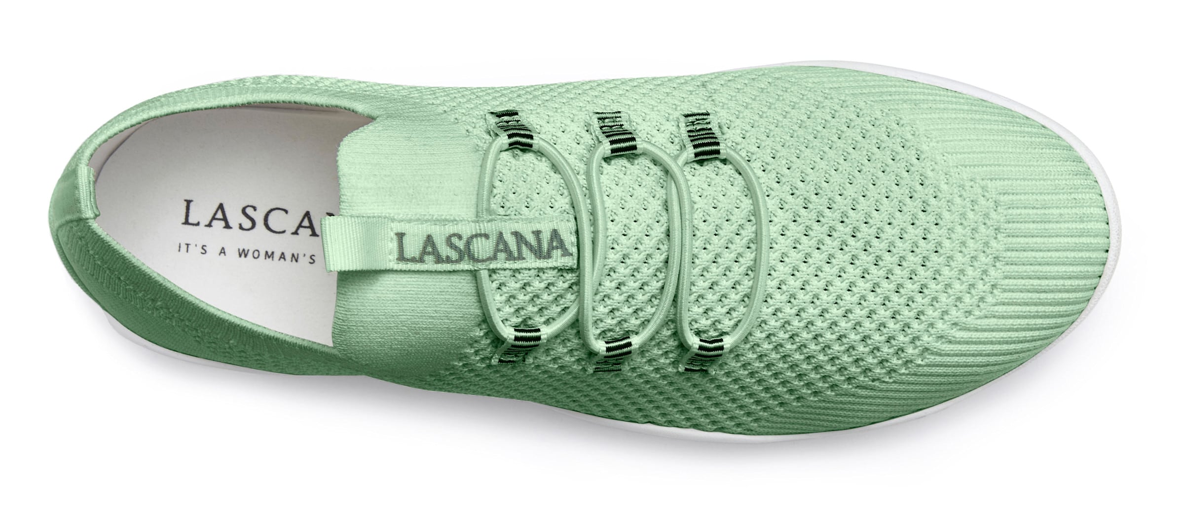Vegan ist günstig Kaufen-Sneaker in mintgrün von LASCANA. Sneaker in mintgrün von LASCANA <![CDATA[Sneaker mit ultraflacher und flexibler Sohle VEGAN von LASCANA. Obermaterial, Futter und Decksohle aus Textil. Laufsohle aus Synthetik. Dieser Artikel ist vegan.]]>. 