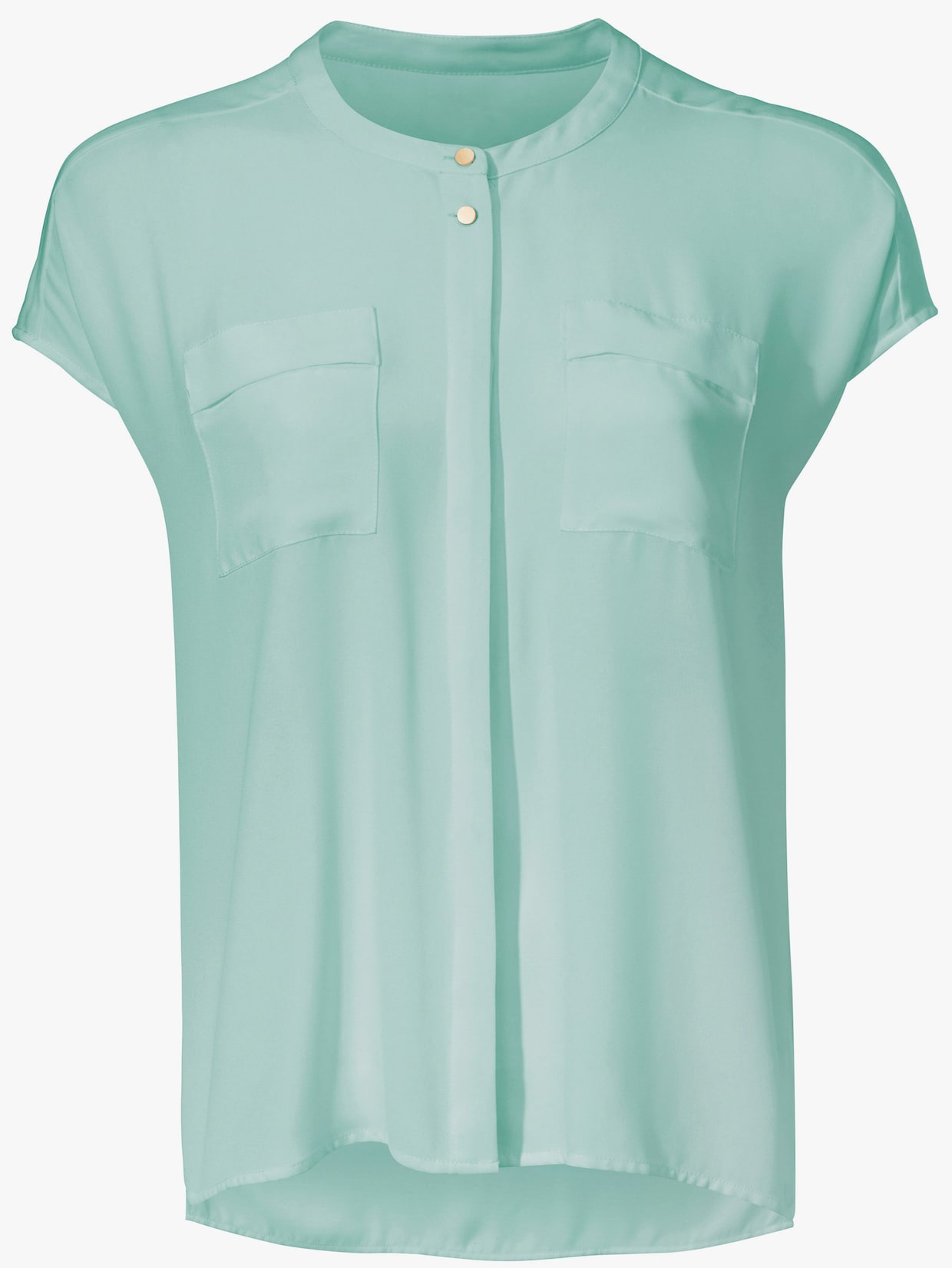 heine Kurzarm-Bluse - mint