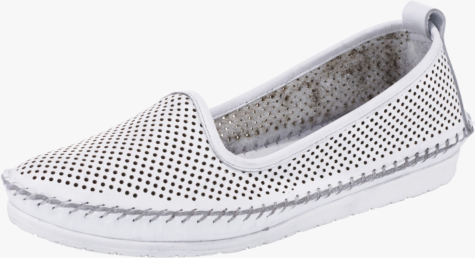 Andrea Conti Slipper - weiß