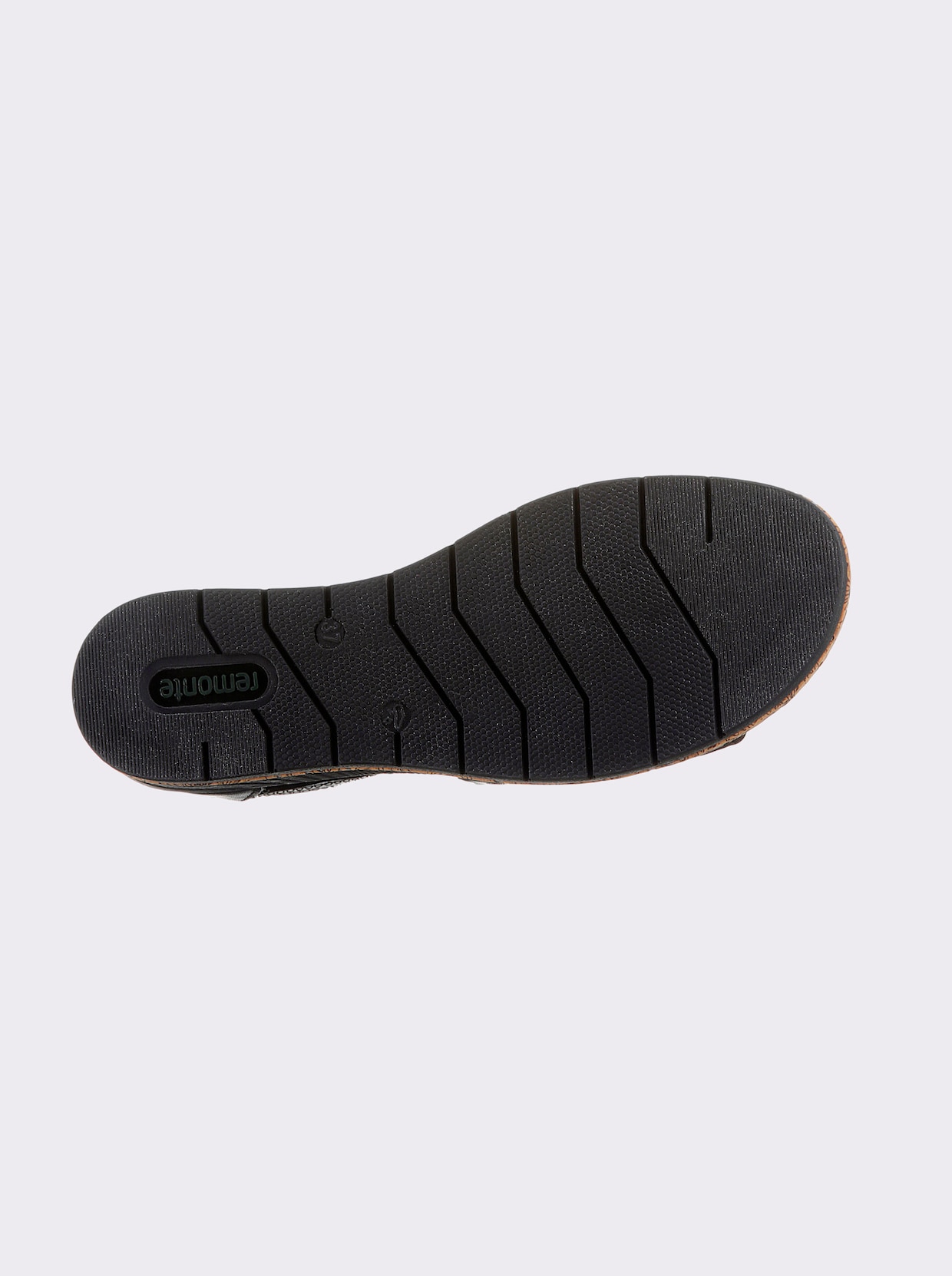 Remonte sandaaltjes - zwart