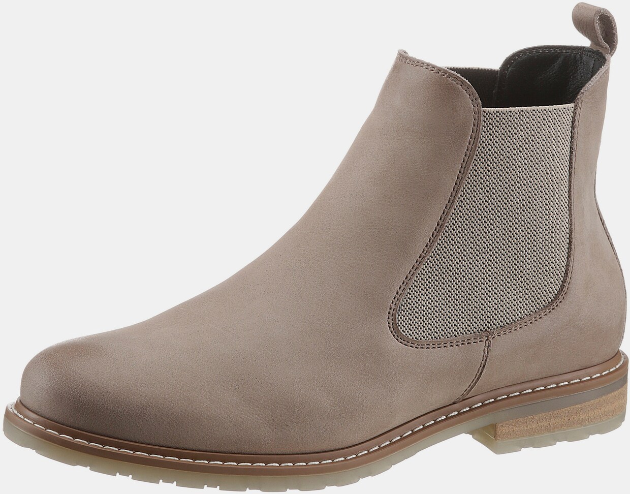 Tamaris Chelseaboots - taupe-used