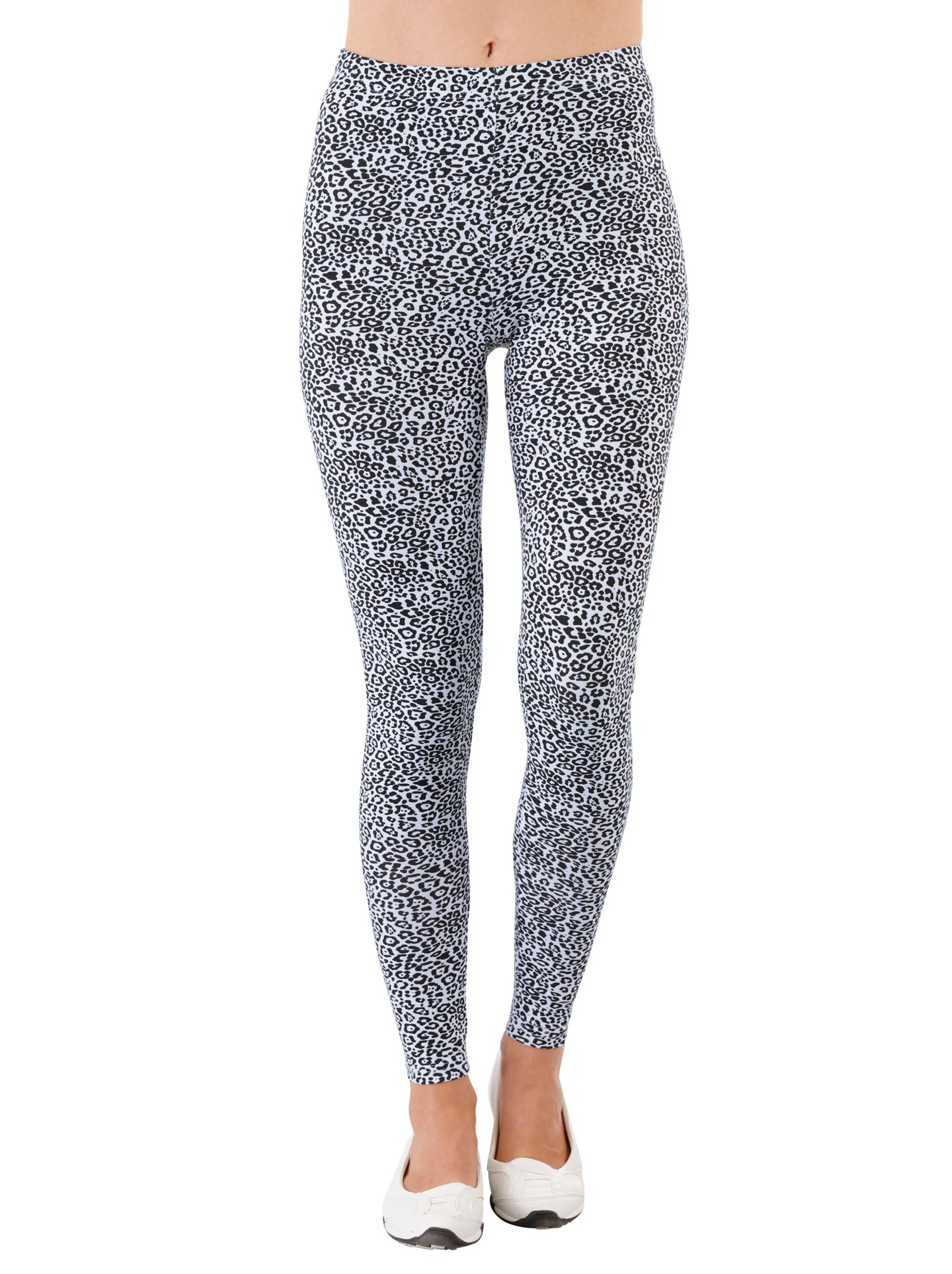 Leggings - schwarz-weiß