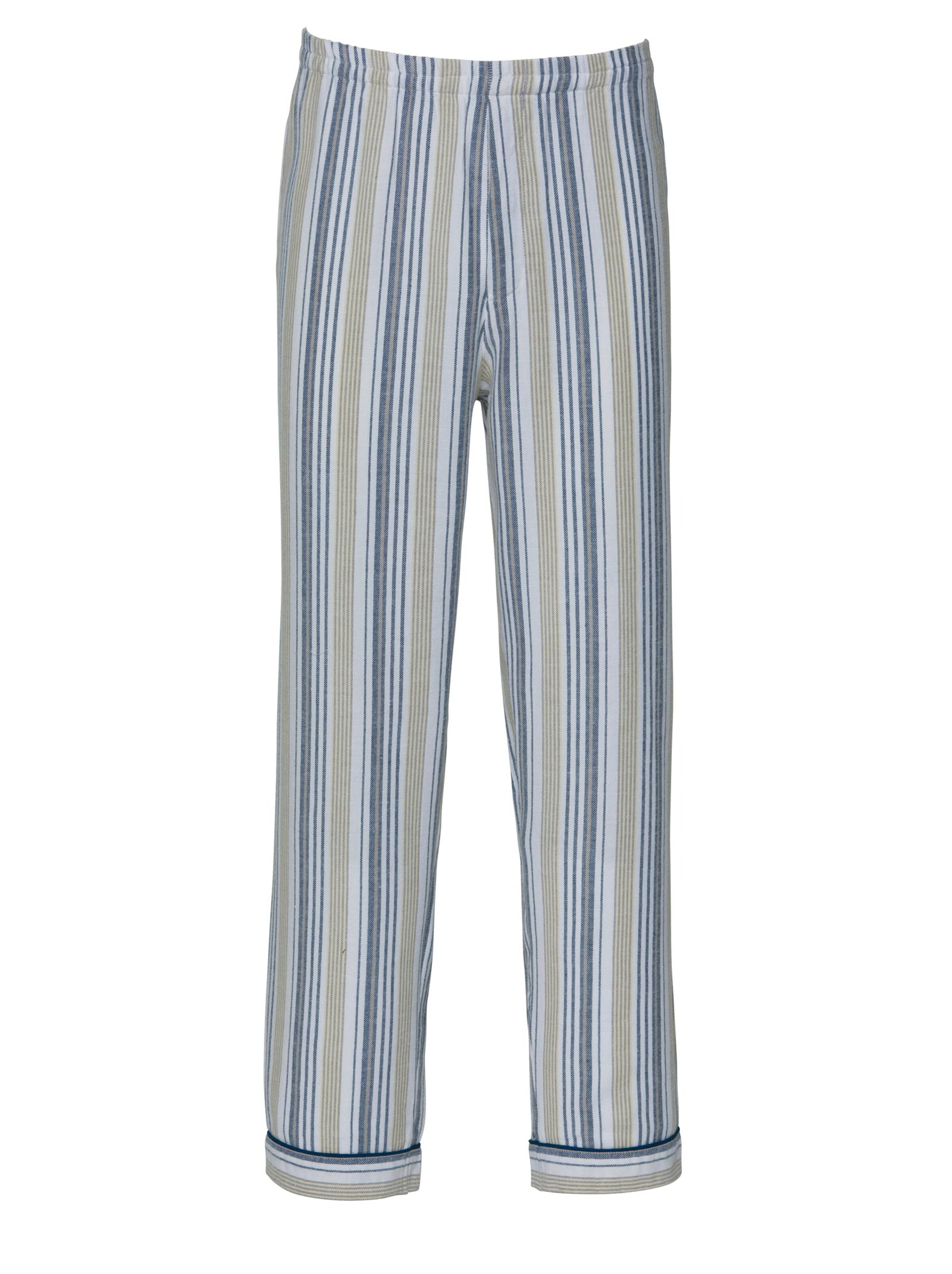 KINGsCLUB Pyjama - blau-gestreift