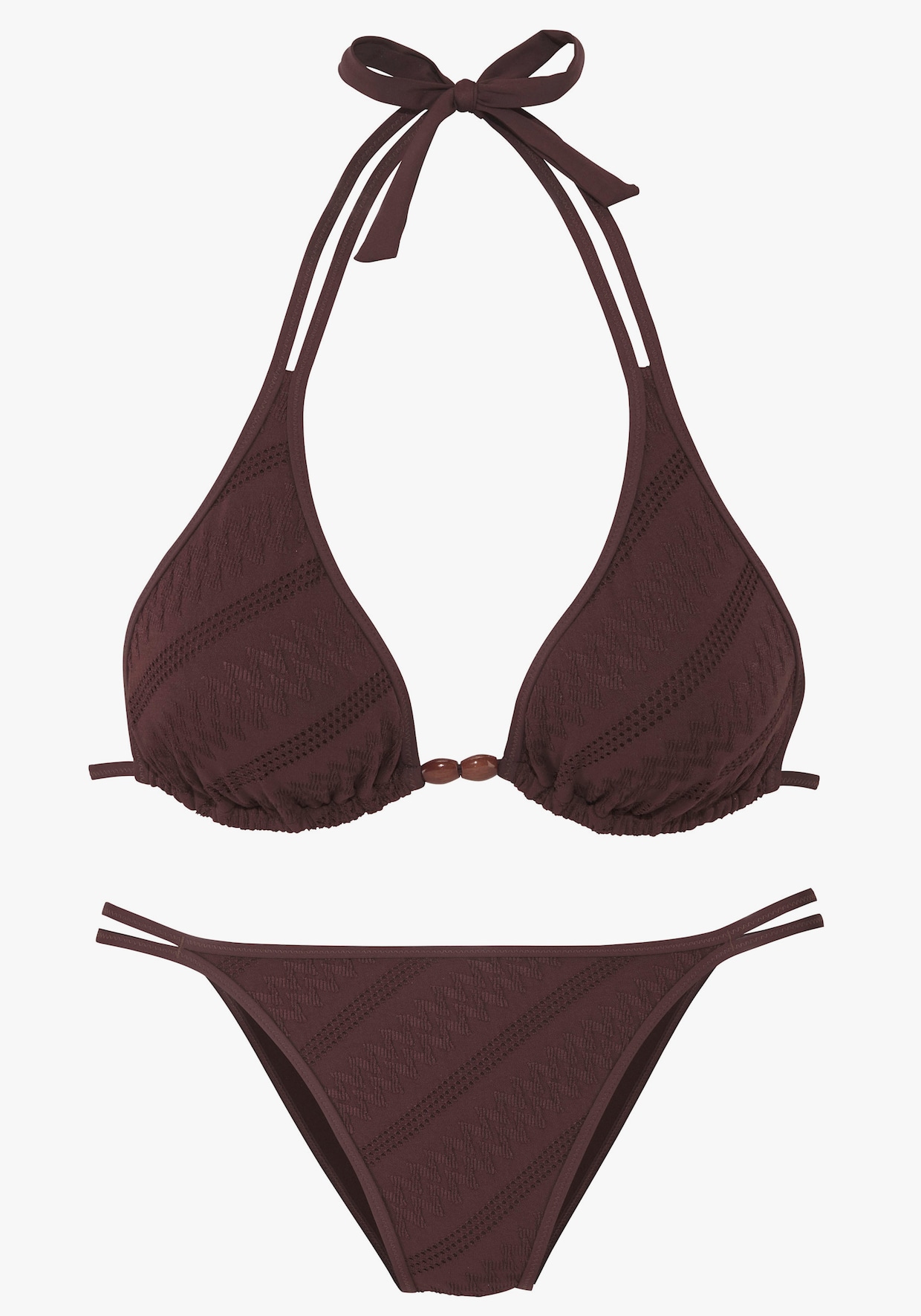 s.Oliver Triangelbikini - bruin