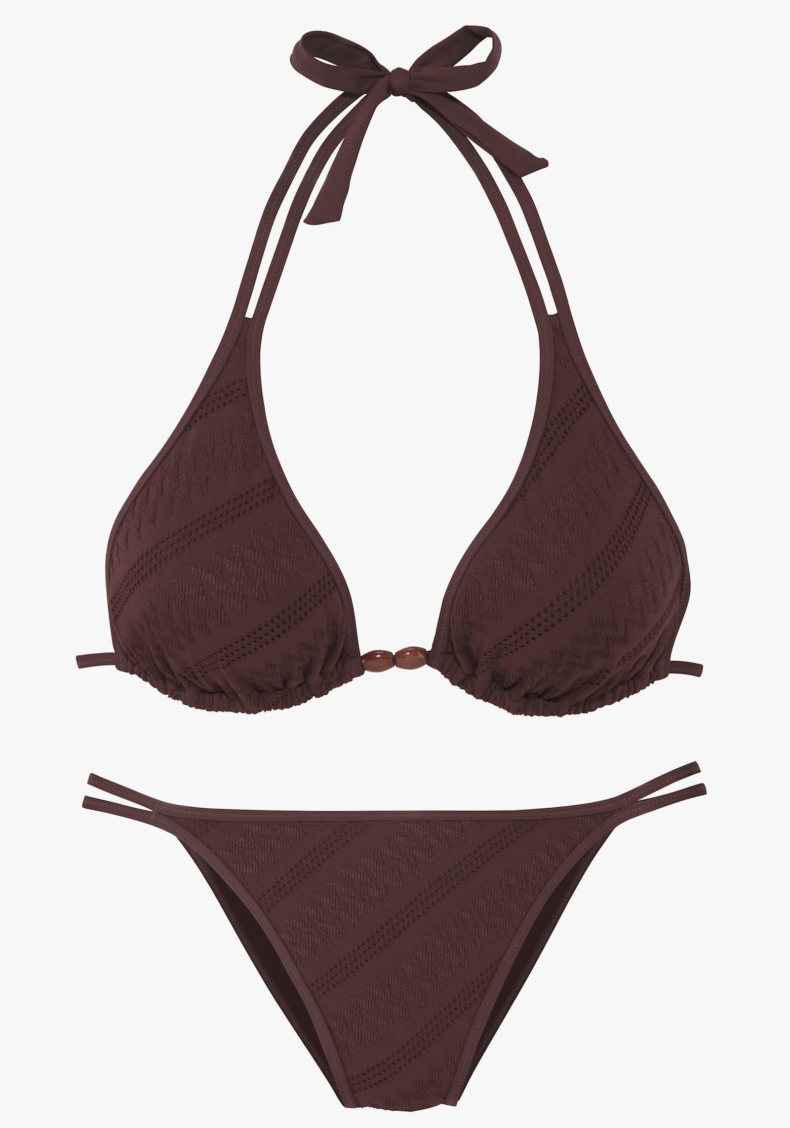 s.Oliver Triangel-Bikini - braun