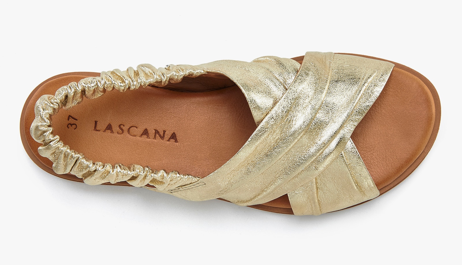LASCANA Sandale - goldfarben