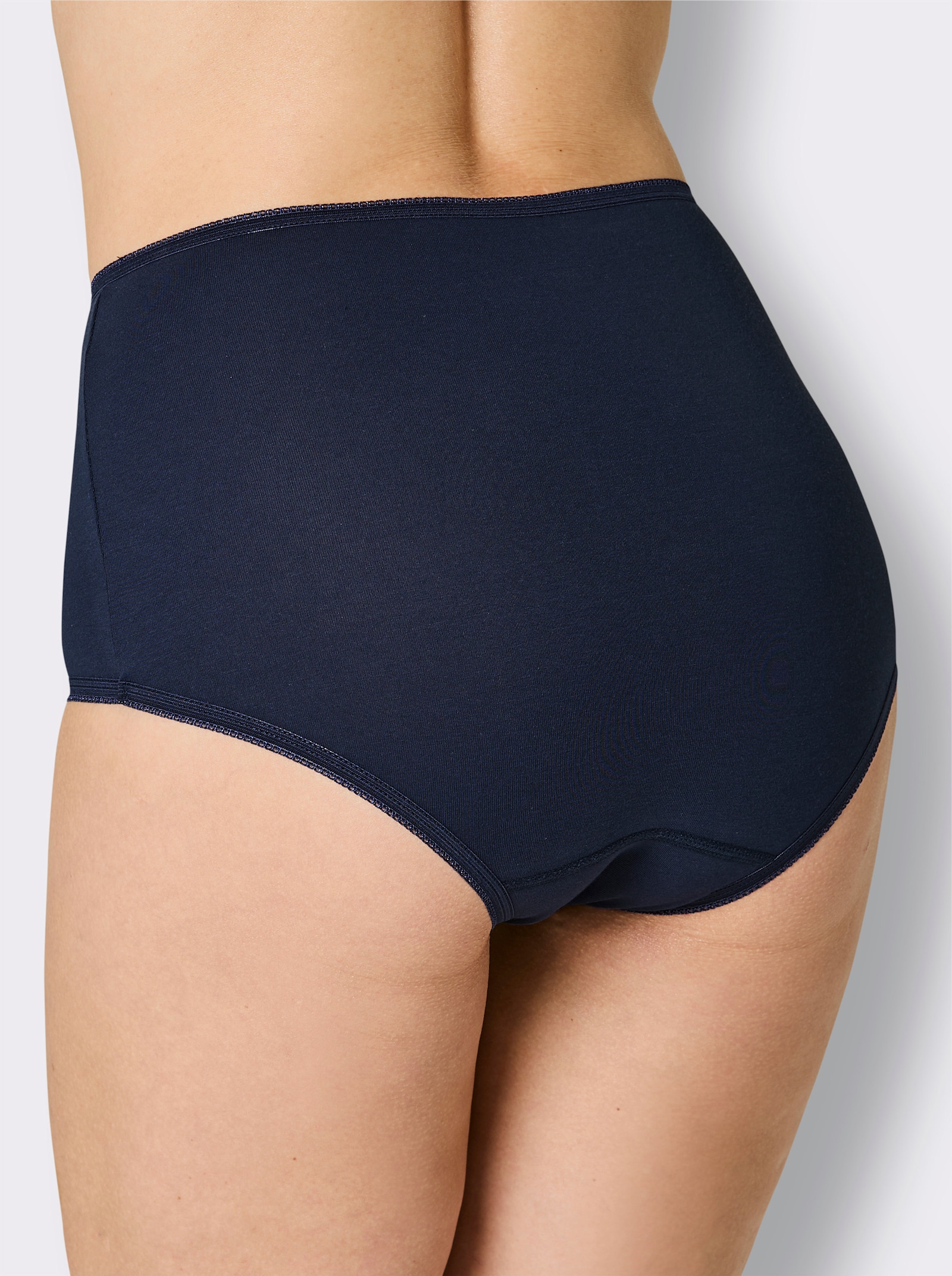 wäschepur Taillenslip im 3er-Pack - dunkelblau