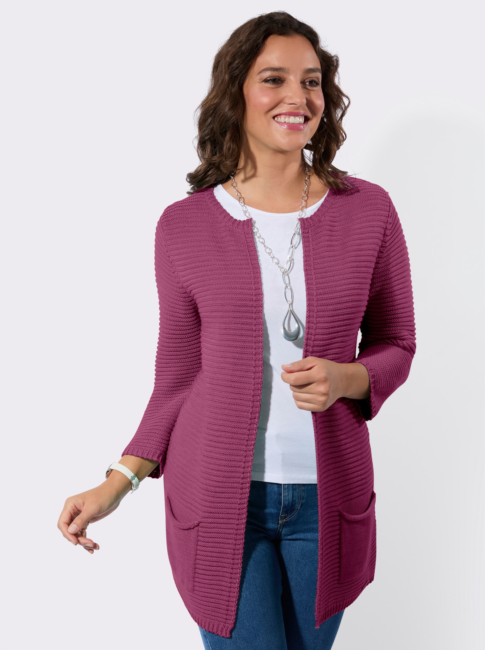 Strickjacke ohne Verschluss - erika