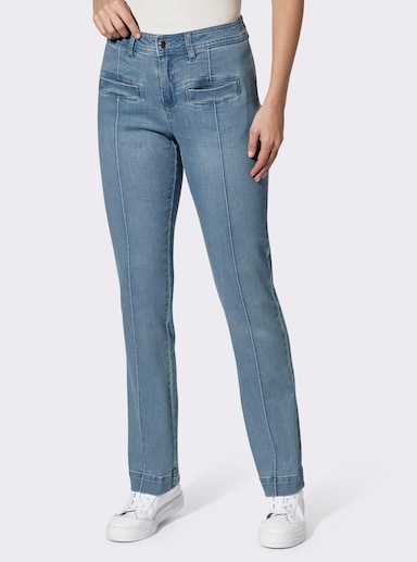 heine Gerade Jeans - blue-bleached