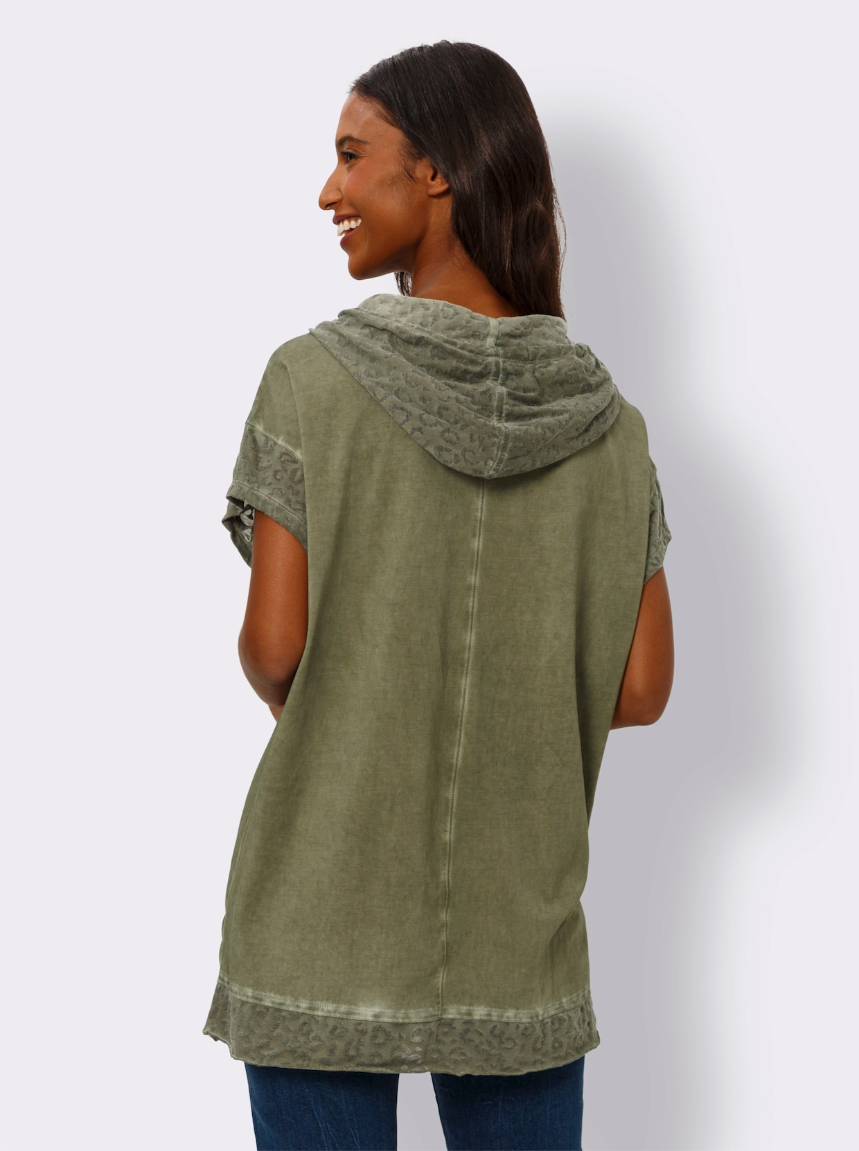 heine T-shirt - kaki