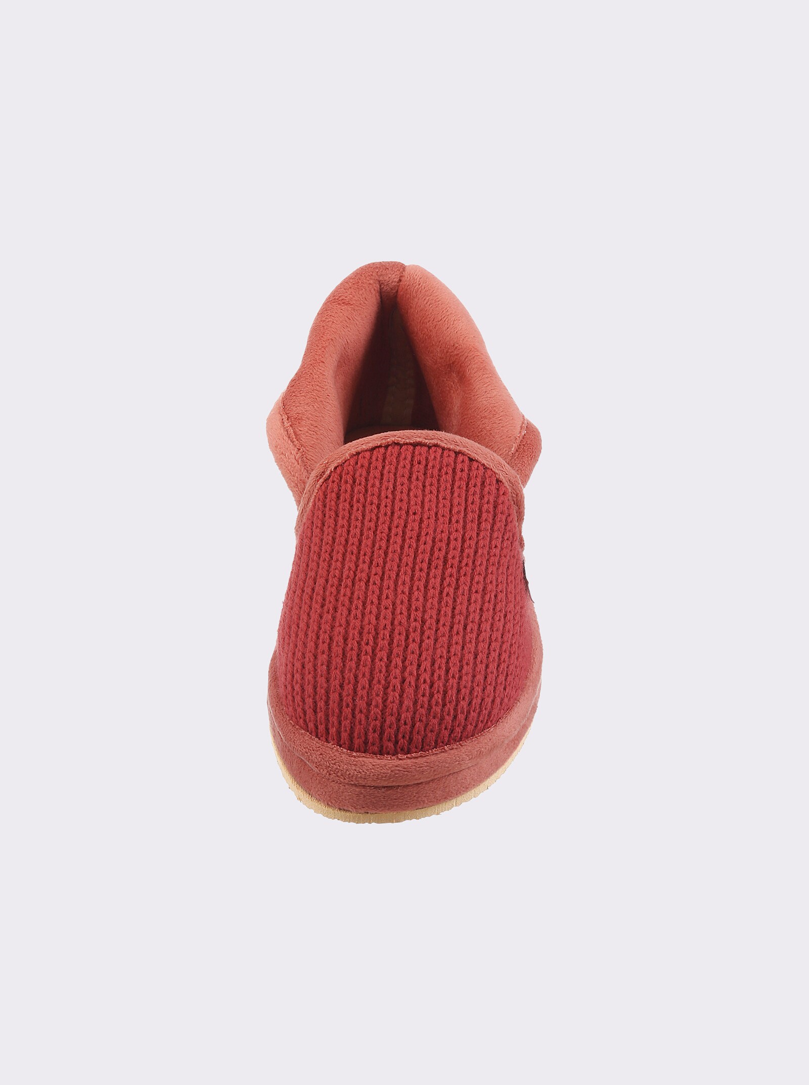 Hausschuh mit warmem Innenfutter - terra