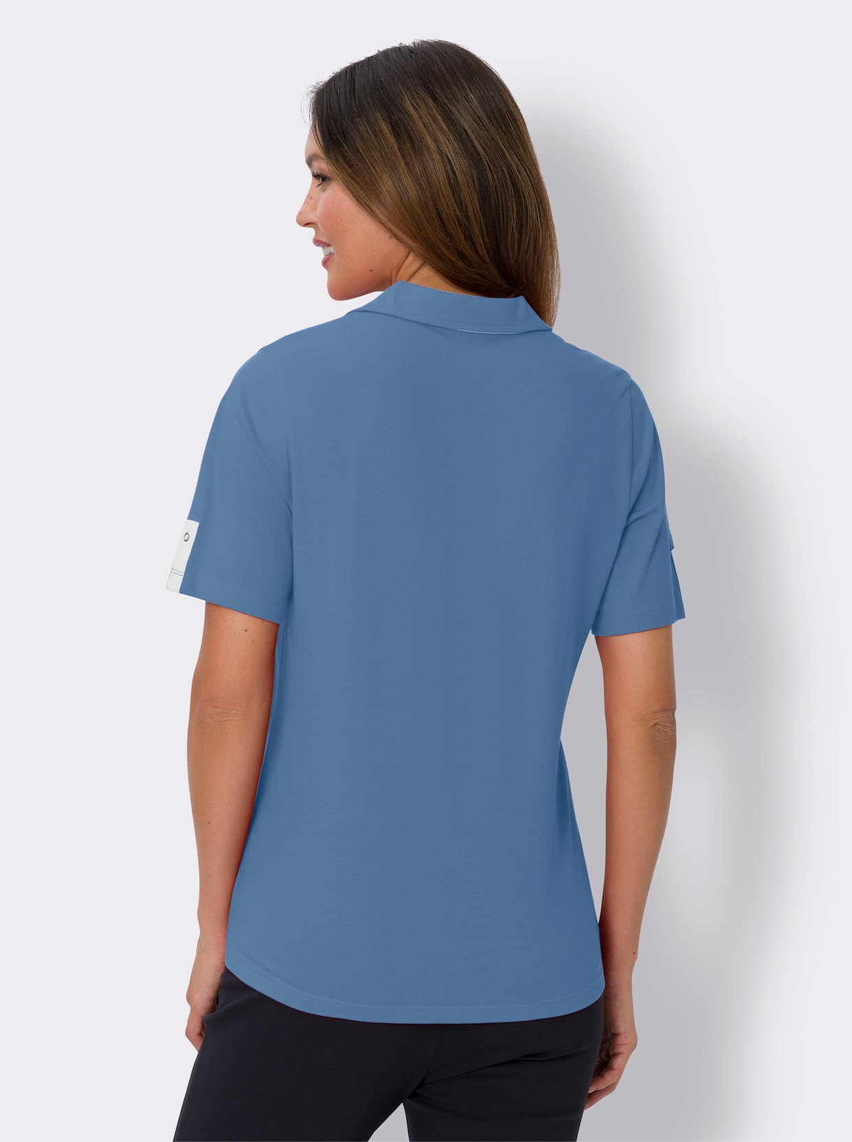 Poloshirt - middenblauw