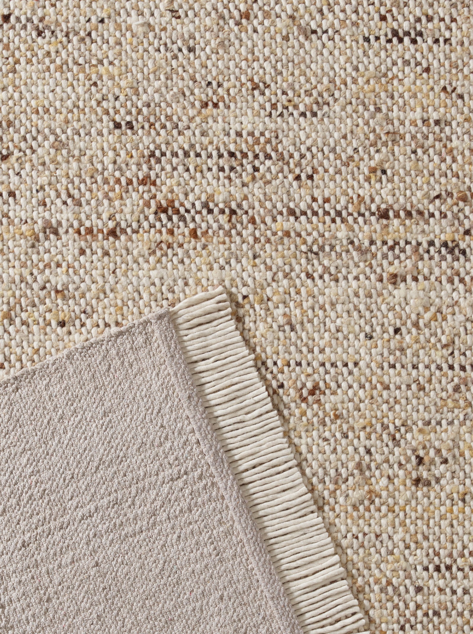 Impressionen Teppich - braun-ecru-meliert