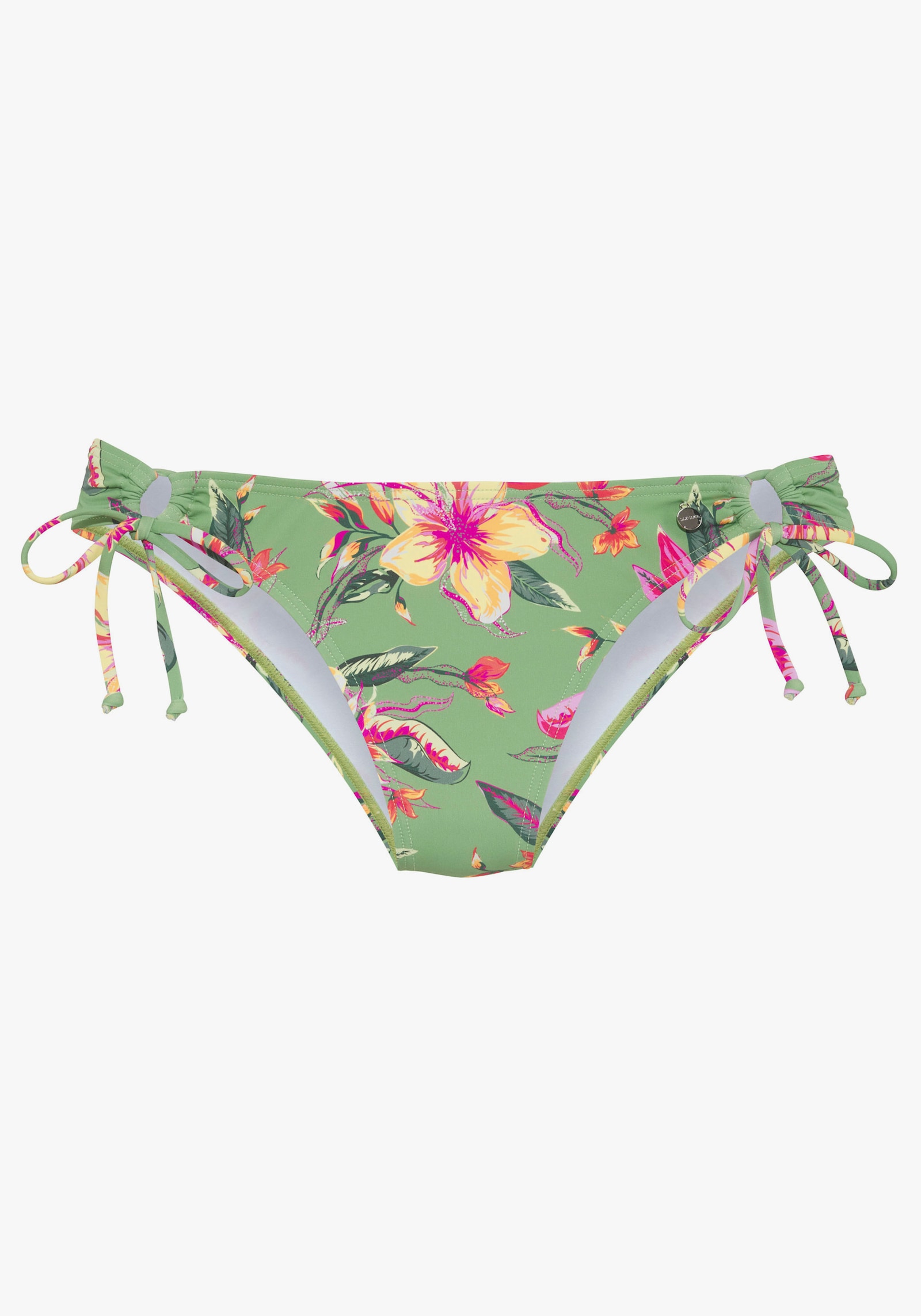 LASCANA Bikini-Hose - salbei-pink bedruckt