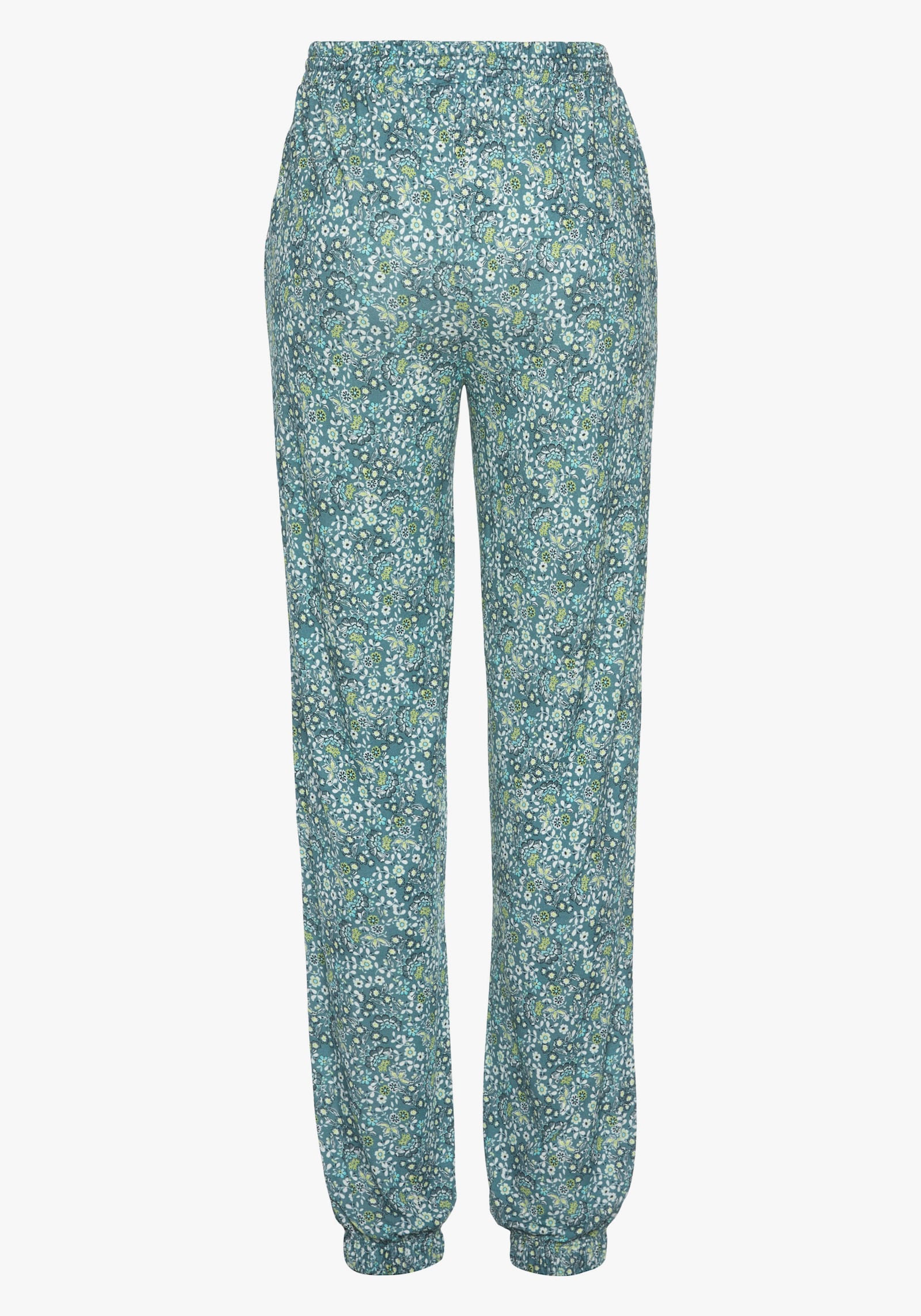 Vivance Jerseybroek - groen geprint