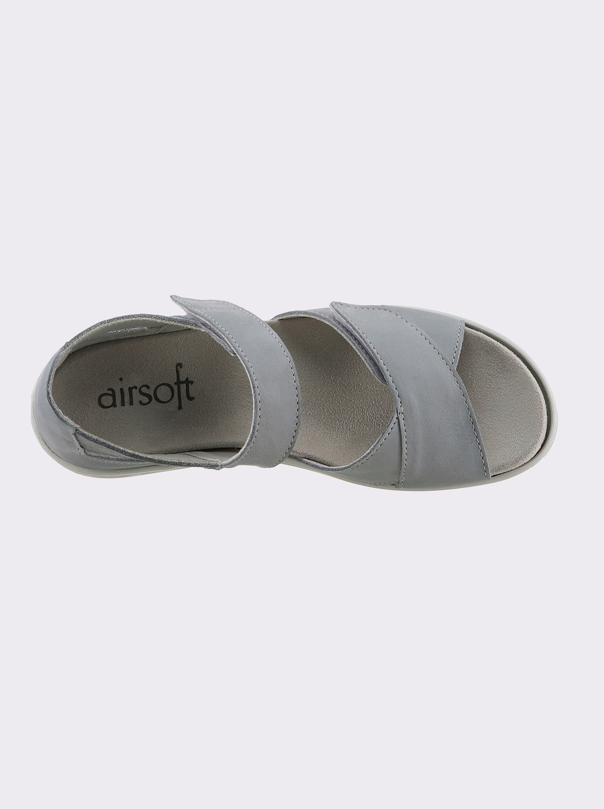 airsoft comfort+ Sandale - eisblau