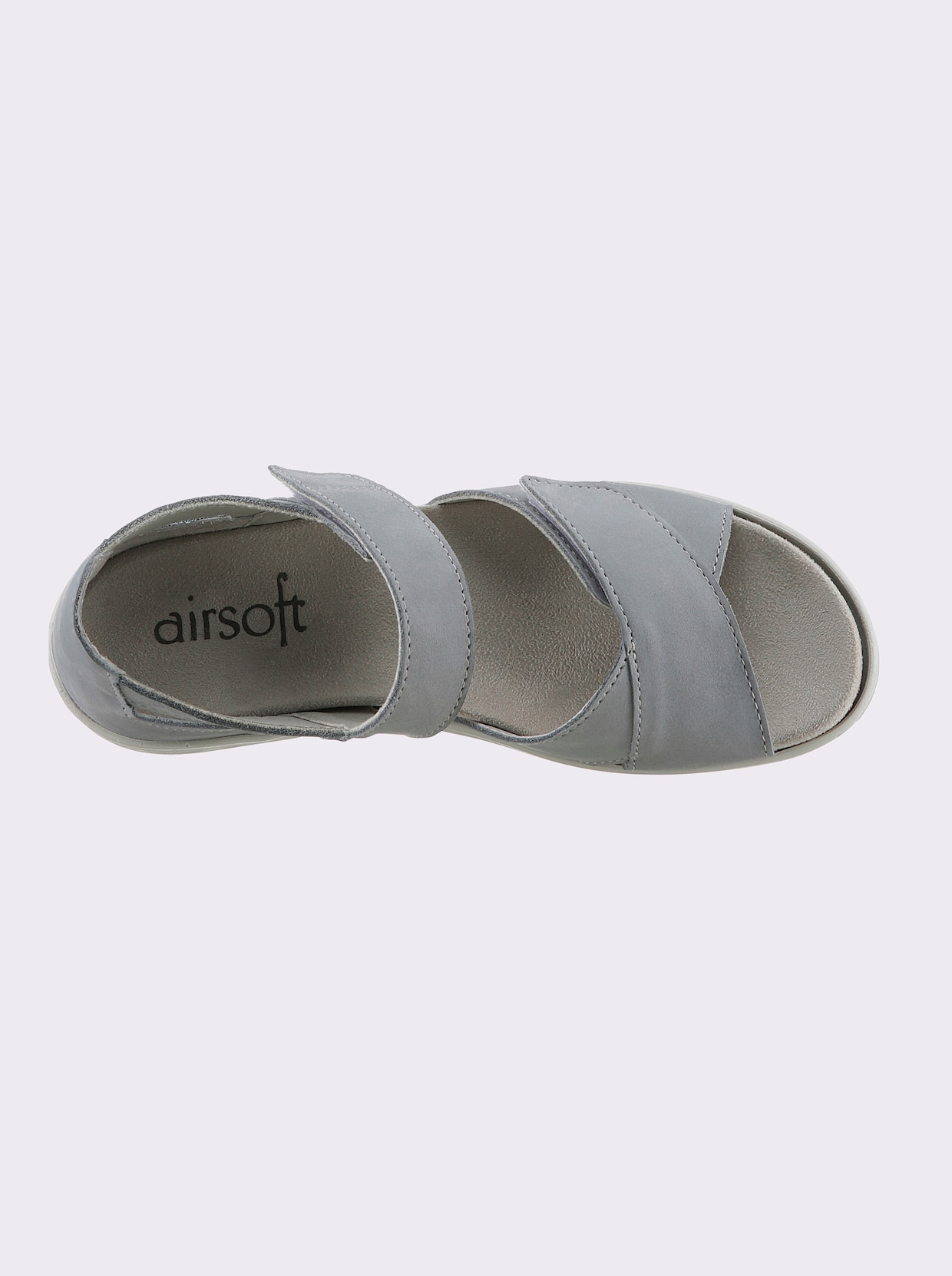 airsoft comfort+ sandalen - ijsblauw