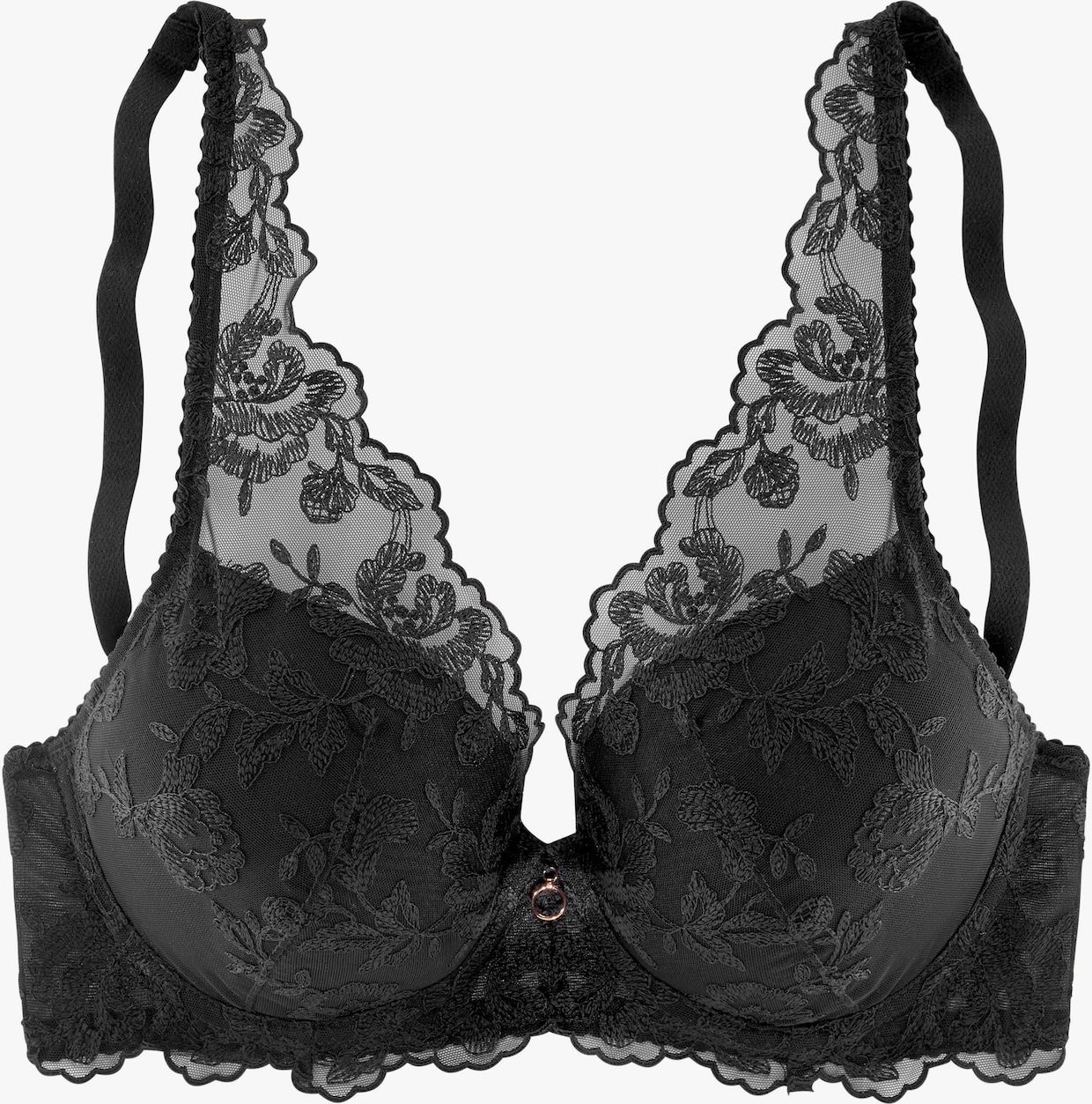 LASCANA Push-up-BH - schwarz