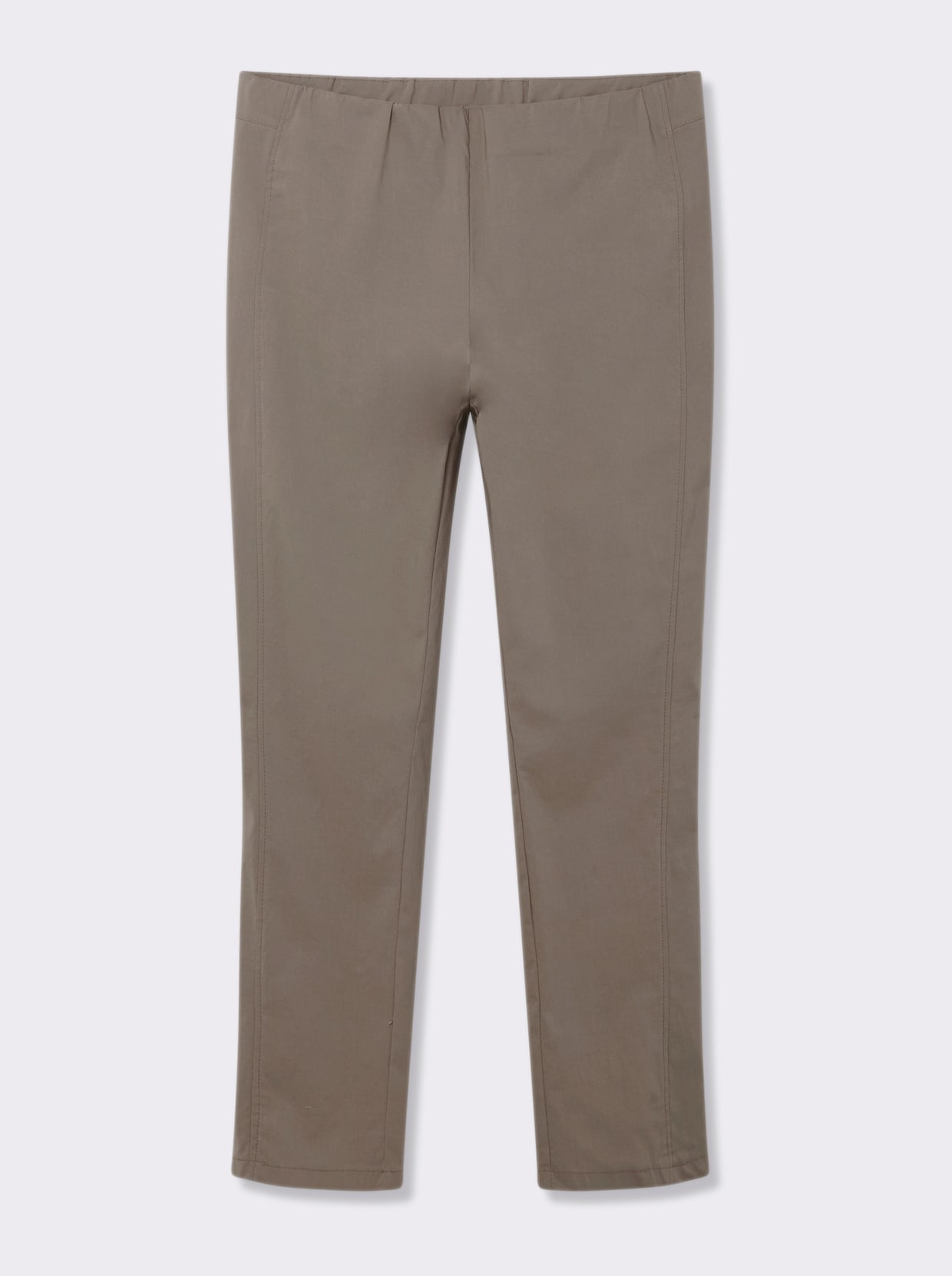 Stehmann Comfort line Hose mit Dehnbund, Viskose-Qualität - taupe