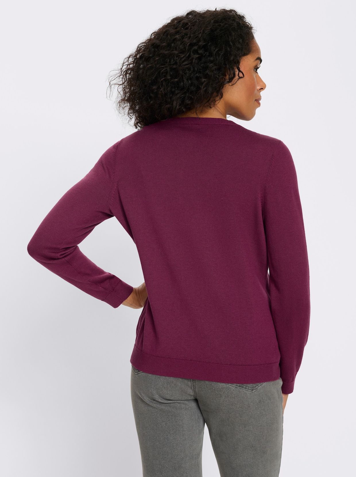 Pullover mit 50% Baumwolle - malve