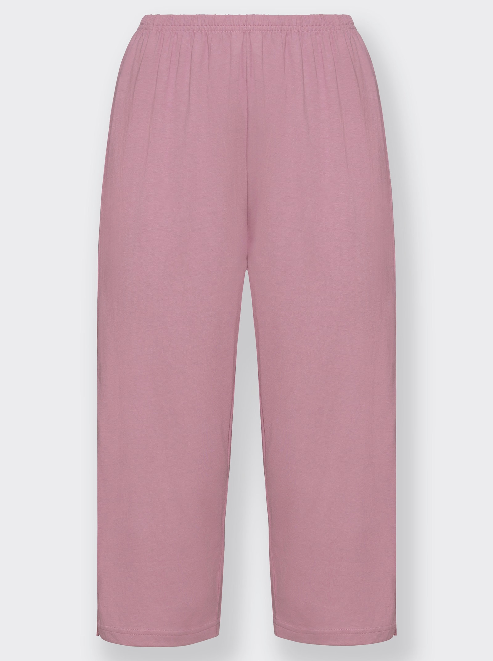 wäschepur Capri pyžamá, zvlnené zakončenia - orgovánová potlač