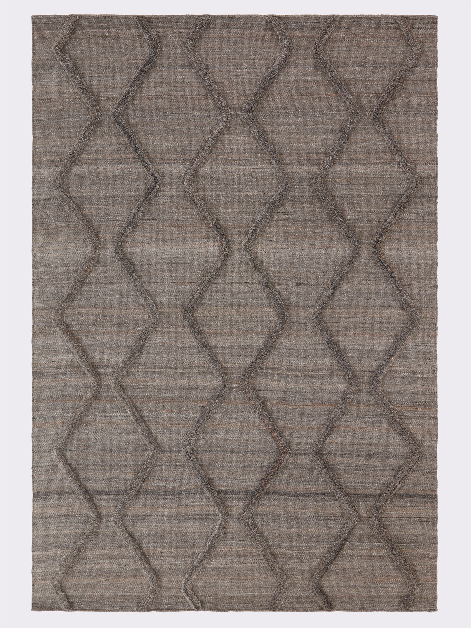 heine home Teppich - braun-meliert