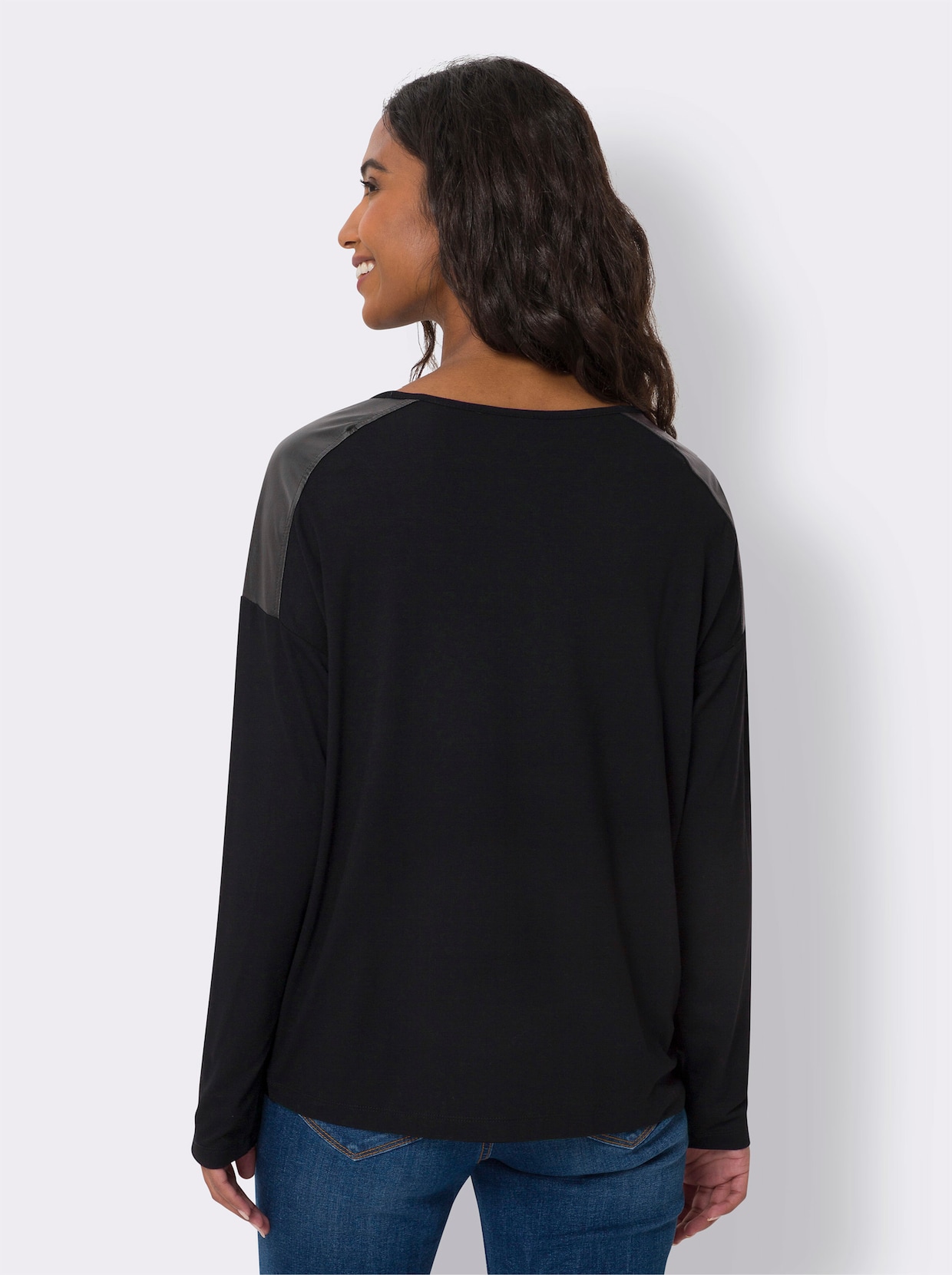 heine Shirt - zwart