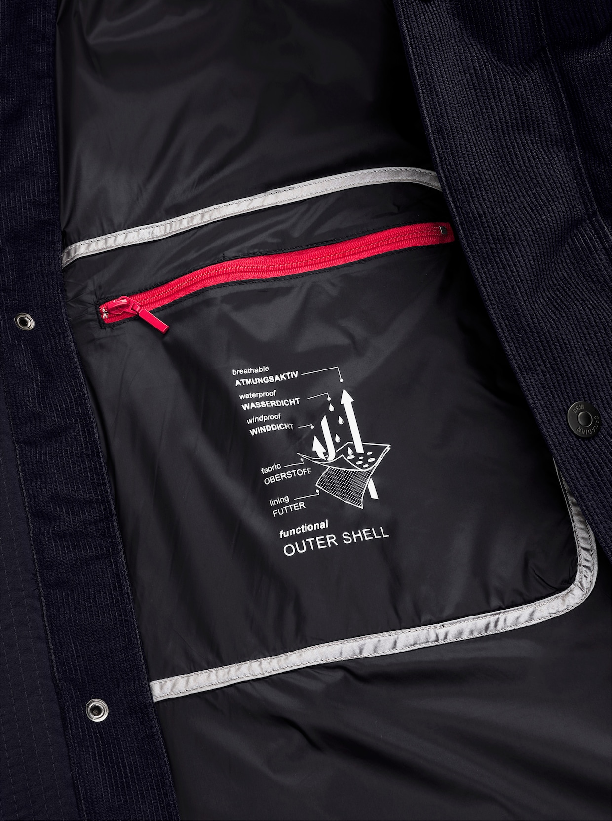 New Canadian blouson - marine