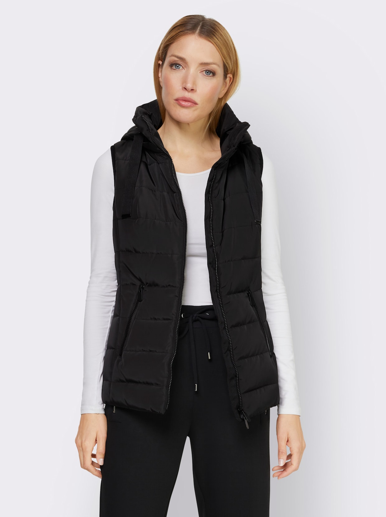 heine Bodywarmer - zwart