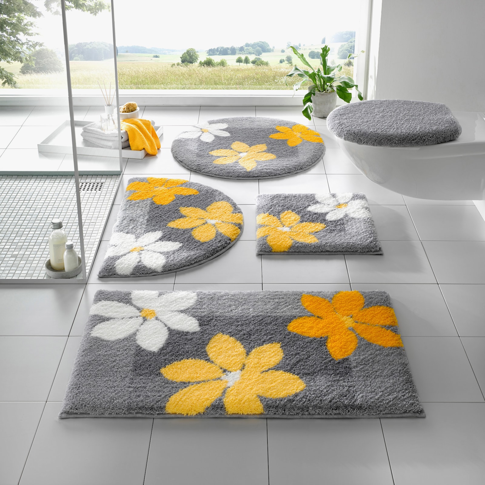 Grund Badgarnitur - gelb