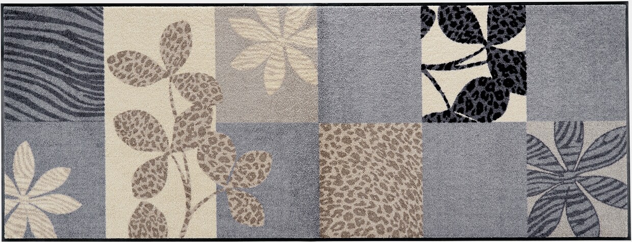 Salonloewe Fußmatte - grau-natur