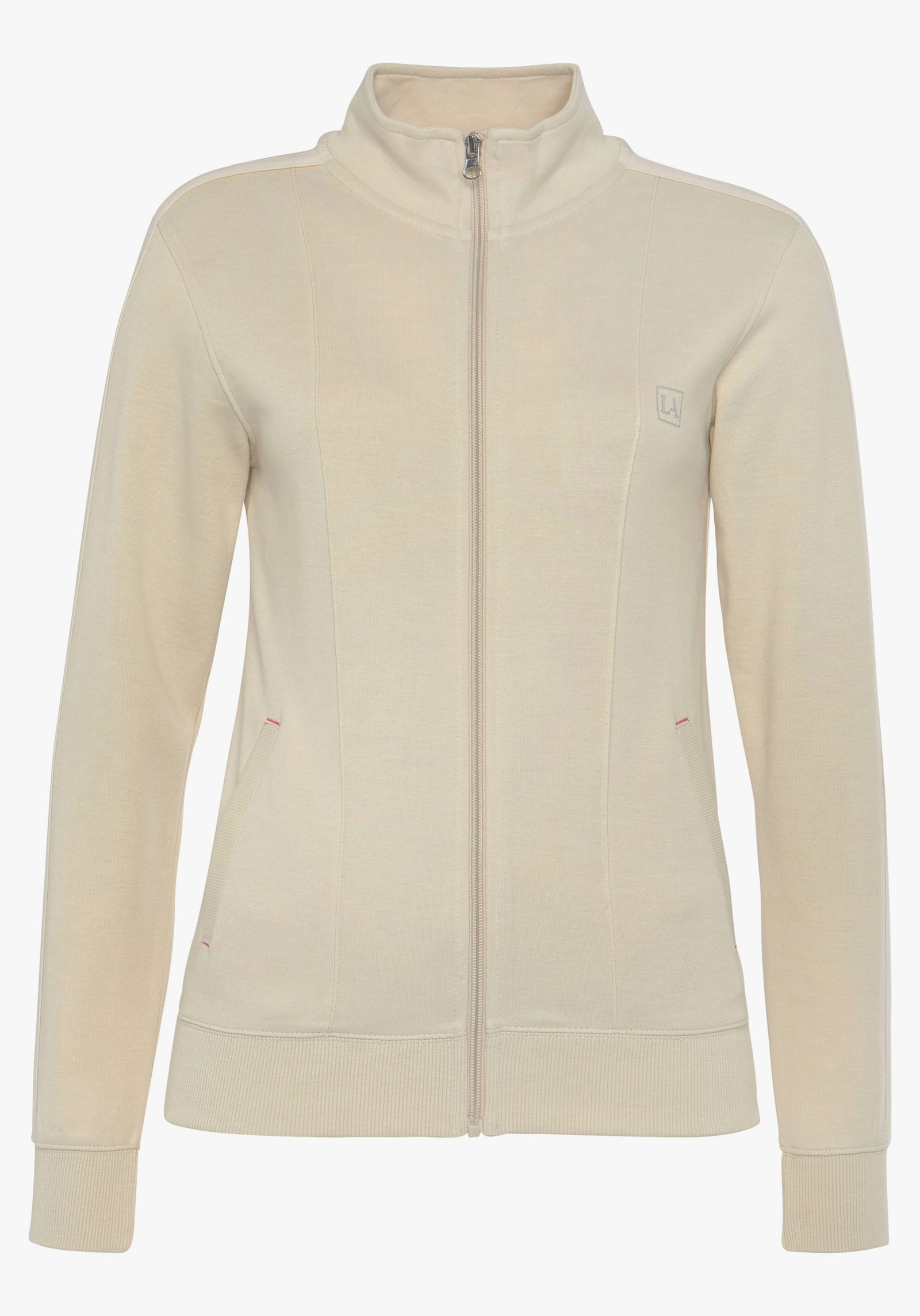 LASCANA ACTIVE Sweatjacke - beige