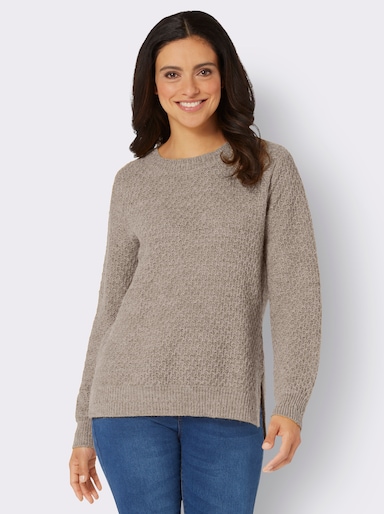 Pullover - sesam-meliert