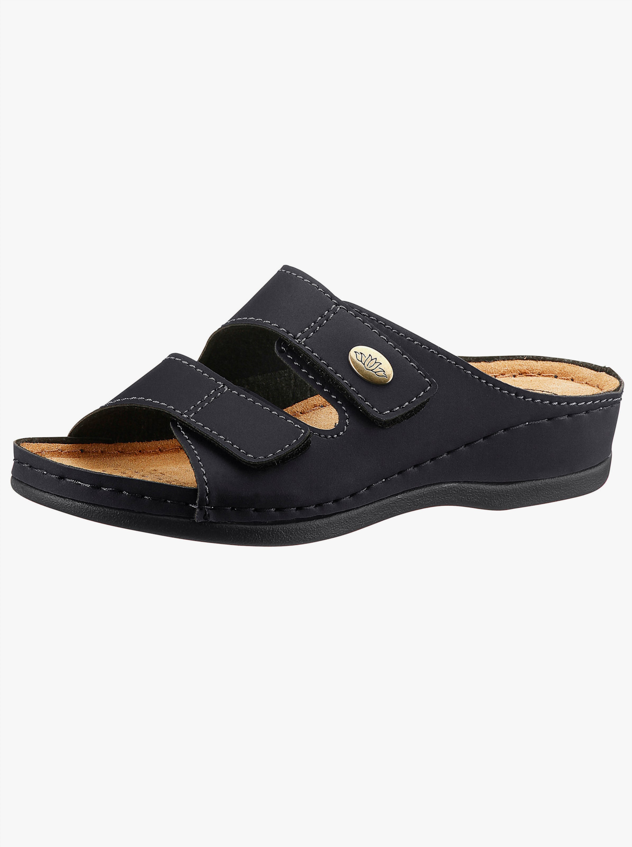 Franken Schuhe Pantolette in schwarz | WITT WEIDEN
