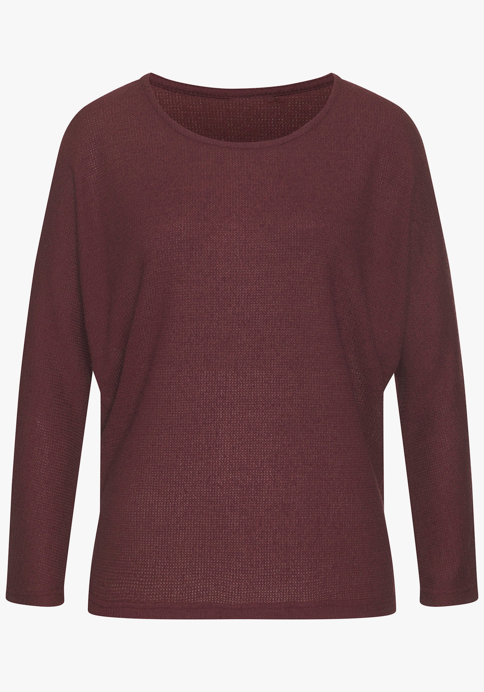 Vivance Langarmshirt - aubergine